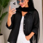 شومیز شیشه ای لمه